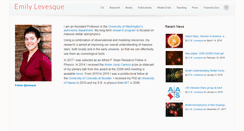 Desktop Screenshot of emlevesque.com